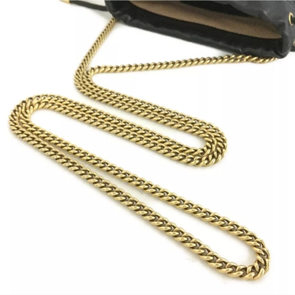 Gucci Black Quilted Leather Crossbody Bag W/ COA Included - Picture 5 of 12